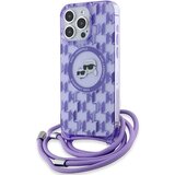 Karl Lagerfeld OVITEK CROSSBODY MONOGRAM ZA IPHONE 15 PRO MAGSAFE VIJOLIČEN, (21898320) | Shoptok.si