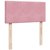 Otomanski okvir kreveta s madraca ružičasti 90x190cm baršunasti | shoptok.hr