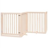 vidaXL Vrata za pse s vratašcima 12 panela sklopiva 960 cm drvo topole | shoptok.hr