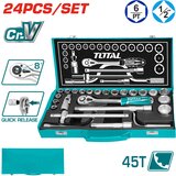 Total 24-dijelni set alata 1/2" ključevi/ INDUSTRIAL (THT141253) | shoptok.hr