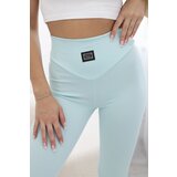 Kesi Ribbed leggings mint | shoptok.hr