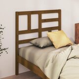 Uzglavlje za krevet boja meda 106 x 4 x 104 cm masivna borovina | Eponuda.ba