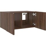  Zidni TV ormarić s LED svjetlima boja hrasta 60x35x31 cm | shoptok.hr