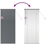  Zavjesa za prozor sa zavjesama Ostalo Tamnosiva 80 x 130 cm Aluminij | shoptok.hr