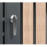  Westman - Spremište za kantu za smeće s krovom za biljke Planta | 1x240L | 84x68x124 cm - BRANDED IN GERMANY | shoptok.hr