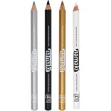  Set of 4 Face Painting Slim Pencils - srebrna/crna/zlatna/bijela Cijene