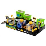  Praonica automobila za igru sa 2 auta i raznim rekvizitima - zeleno/žuti | shoptok.hr