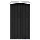  Ostava za drva od pocinčanog čelika 330x92x153 cm antracit | shoptok.hr
