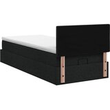  Podesivi krevet s madracem Crna 90 x 190 cm Tkanina | shoptok.hr