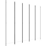Maison Chic Paravan - Sobne pregrade 5-delni 250x220 cm črno blago, (22111868) | Shoptok.si