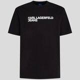 Karl Lagerfeld KLJ REG SS ESSENTIAL TEE Crna Cijene