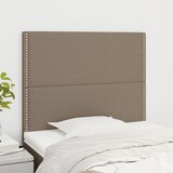  Uzglavlje boje taupe 90x5x118/128 cm tkanina | shoptok.hr