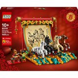 Lego LEGO® Chinese festivals - Platno s konji v galopu (80119) | Shoptok.si