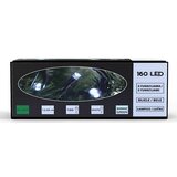  NOVOGODIŠNJE LED LAMPE 160KOM BELO 8 FUNK. SPOLJ. | Eponuda.com
