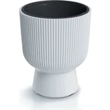 cvetlični lonec z vložkom za rastline, bela - ⌀ 23,9 cm
