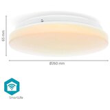 Nedis Pametna okrogla stropna luč Wi-Fi RGB IP44 1820lm 6500k, (5000491494) Slike