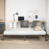  Okvir kreveta bez madraca sklopivi crni 107x203 cm čelik | shoptok.hr