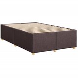  Krevet box spring s madracem tamnosmeđi 120 x 190 cm od tkanine | shoptok.hr