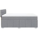  Krevet box spring s madracem svjetlosiva 160x200 cm tkanina | shoptok.hr