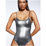 Koton Swimsuit - Silver - Plain Cene