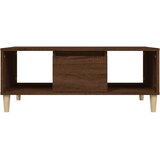  Stolić za kavu smeđi hrast 90x50x36,5 cm konstruirano drvo | Shoptok.si
