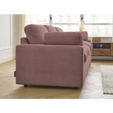 Bobochic Paris Ružičasta sofa od samta 250 cm Belair – | shoptok.hr