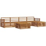  Set vanjskih sofa 6 kom. Prirodna Čvrsto drvo akacije | shoptok.hr