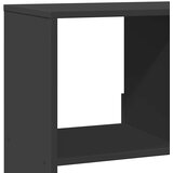 Sobna pregrada crna 100x33x156,5 cm konstruirano drvo | shoptok.hr