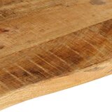 Stolna Mizna plošča 80x60x3,8 cm naraven rob trden robusten mangov les, (21411603) | Shoptok.si