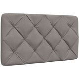  Posteljni okvir z LED brez vzmetnice Taupe 90x200cm Tkanina, (22011997) | Shoptok.si