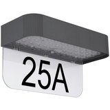 Globo SOLARNA SVETILKA SOLARLEUCHTE KUNSTSTOFF GRAU, 1XLED 23/10/12,3 cm | Shoptok.si