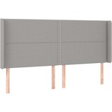 Box spring postelja z vzmetnico LED sv. siva 200x200 cm blago, (20723338) | Shoptok.si