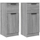  Komode 2kom boja hrasta sonome 30x30x70cm od konstruiranog drva | shoptok.hr