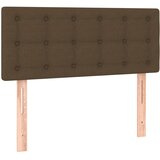  s oprugama i madracem tamnosmeđi 100 x 200 cm od tkanine | shoptok.hr