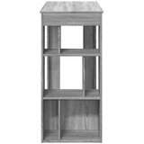  Barski stol s stalcima boja hrasta sonome 102x50x103,5cm drveni | shoptok.hr