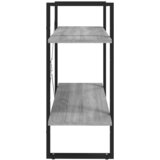 Ormarić za knjige s 2 razine boja hrasta 80 x 30 x 70 cm drveni | shoptok.hr