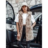 DStreet Kamizelka damska ASHTON kamelowa | Shoptok.si