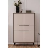 Livetastic VISOKA KOMODA, črna, peščene barve | Shoptok.si