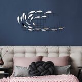 Wallity Zidna dekoracija Sheen - 3, 100 x 45 x 4 cm, Šarena | ePonuda.com