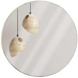 EH Zidno ogledalo okruglo 55 cm, zlatni okvir | shoptok.hr