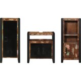 vidaXL Set namještaja za kupaonicu 3 pcs Čvrsto reciklirano drvo | shoptok.hr