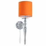 Brilagi Zidna lampa NUBILA 1xE27/60W/230V sjajni hrom/narandžasta | Eponuda.com