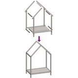  Stalak za drva crni 40x25x60 cm hladno valjani čelik | shoptok.hr