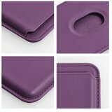  Usnjena magnetna denarnica Mag Wallet lila barve | Shoptok.si