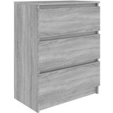 Maison Chic Komoda - Predalnik siva sonoma 60x35x76 cm konstruiran les, (21717532) Cene