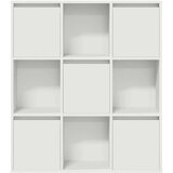 vidaXL Regal za knjige bijeli 89x24x101,5 cm od konstruiranog drva | shoptok.hr