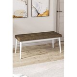 Hanah home klupa Pera Bench, 105 cm, braon / bela | Eponuda.com