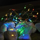 Star Trading Lampice u boji LED lanac Dew Drops, dužine 4 m u