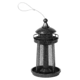 Ptičja hranilnica PVC z kovinsko mrežo, 32x17 cm, 950 ml