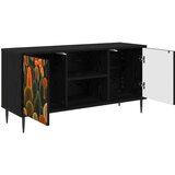  ormar ZAANDAM 102 x 33 x 51 cm Crni hrast Konstruirano drvo | shoptok.hr